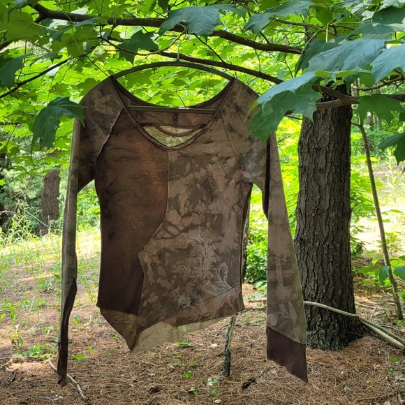 DA-NANG, Unique summer top, S/M, multicolor - Picture 6 of 12